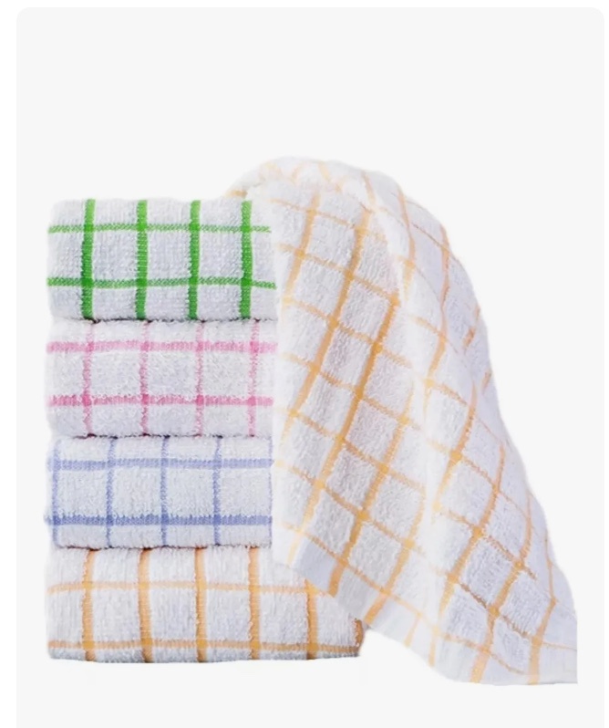 Atlas - 12 Paños De Cocina Grueso Extra Absorbente