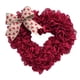 thumbnail image 2 of Corona de San Valentín de 15,75 pulgadas, colgante de puerta con forma de corazón, adorno para decoración de celebración, aniversario de boda, suminis, 2 of 5