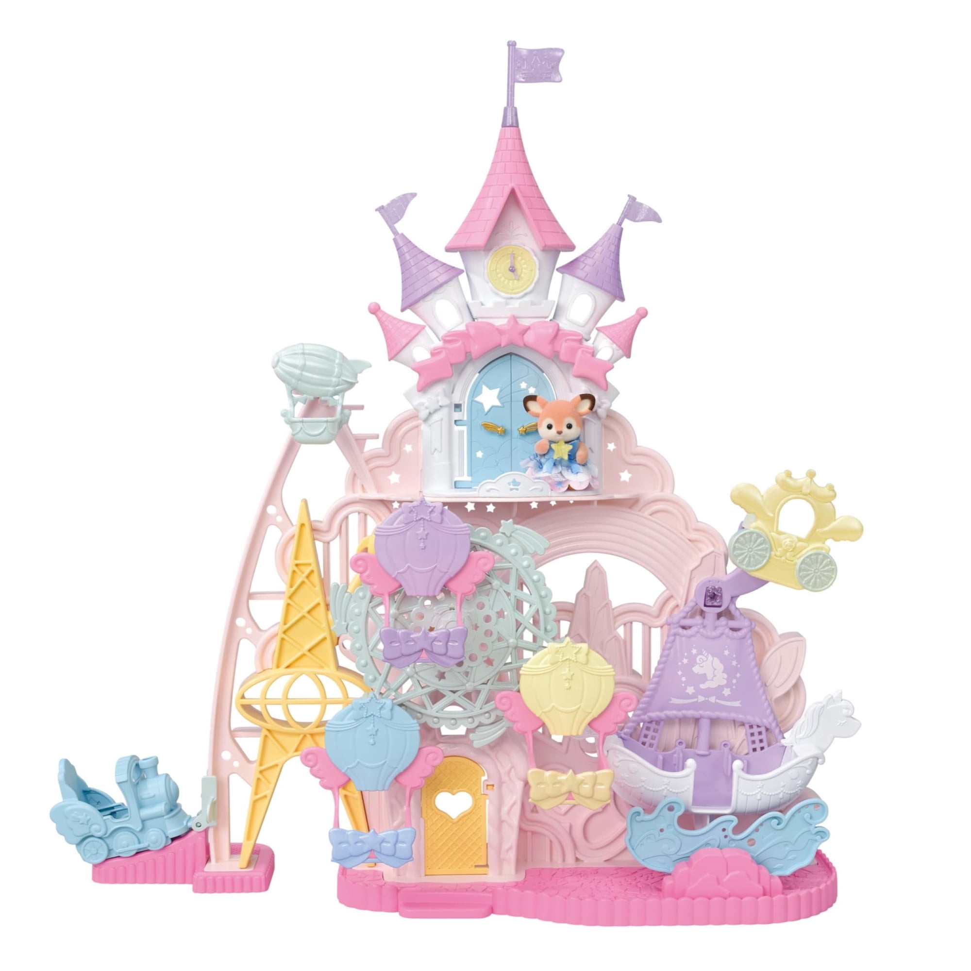 Dollhouse Playset Calico Critters Baby Dream Parque De Atracciones