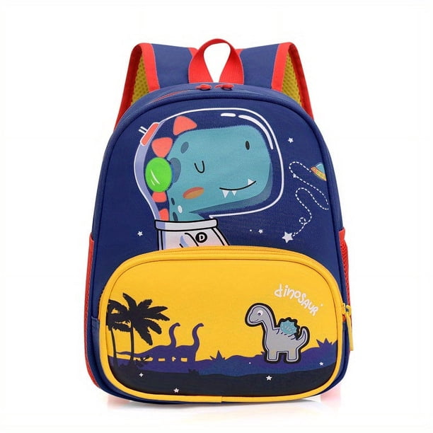 Children's Cartoon Cute Animal School Bag, Casual Travel Backpack For Boys And Girls