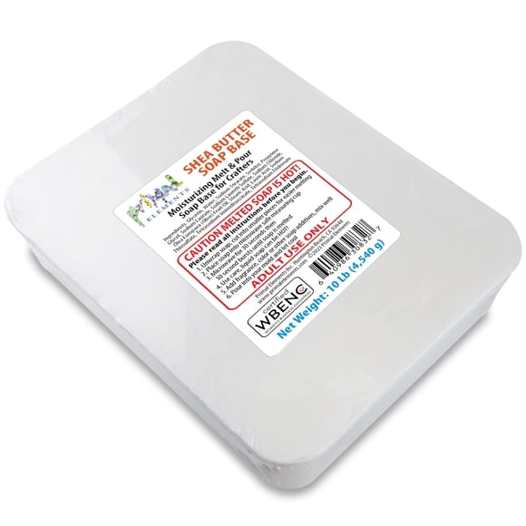 Base de Jabón Primal Elements 4,5 kg de Manteca de Karité para Derretir y Verter