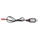 thumbnail image 1 of Cable De Carga De Batería NI-MH/NI-Cd Con Enchufe USB A JST-2P De 7,2 V Para Drones RC De Juguete, 1 of 5