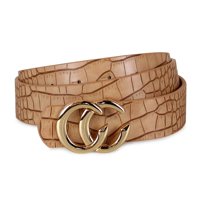 Carven Paris - Cinturón De Mujer Iris Beige