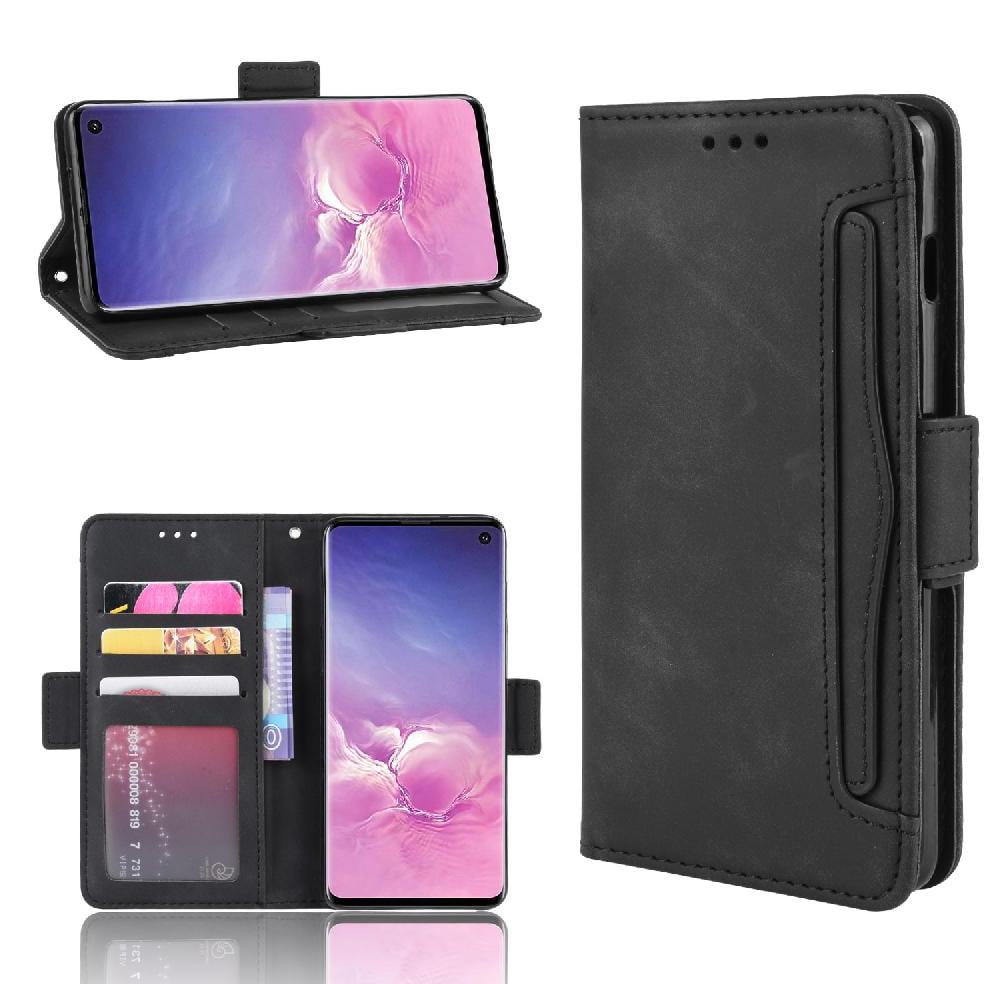 Funda Tipo Billetera Foxdock Para Samsung Galaxy S10 – Tapa Flip Con Tarjetero