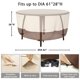 thumbnail image 4 of Funda para Mesa de Patio Tuyeho 157x71 cm Impermeable y Resistente a Rayos UV, 4 of 7