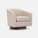 thumbnail image 1 of Poltrona Rosen Giratoria Bourton Tela Beige, 1 of 5