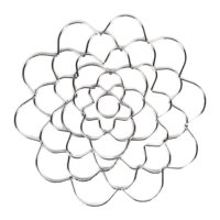 Bothyi - Soporte Para Arreglos Florales, Tapa De Flores De Acero Inoxidable Para Fijación De Plantas