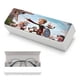 thumbnail image 5 of Gigantes de la Mancha Estuche Rígido para Gafas de Cuero PU Protector con Forro de Felpa Premium Suave para Hombres y Mujeres, 5 of 6