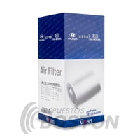 Original - Filtro De Aire Hyundai Galloper 1998 1999 2000 2001 2002 2003 2004 2005 Negro