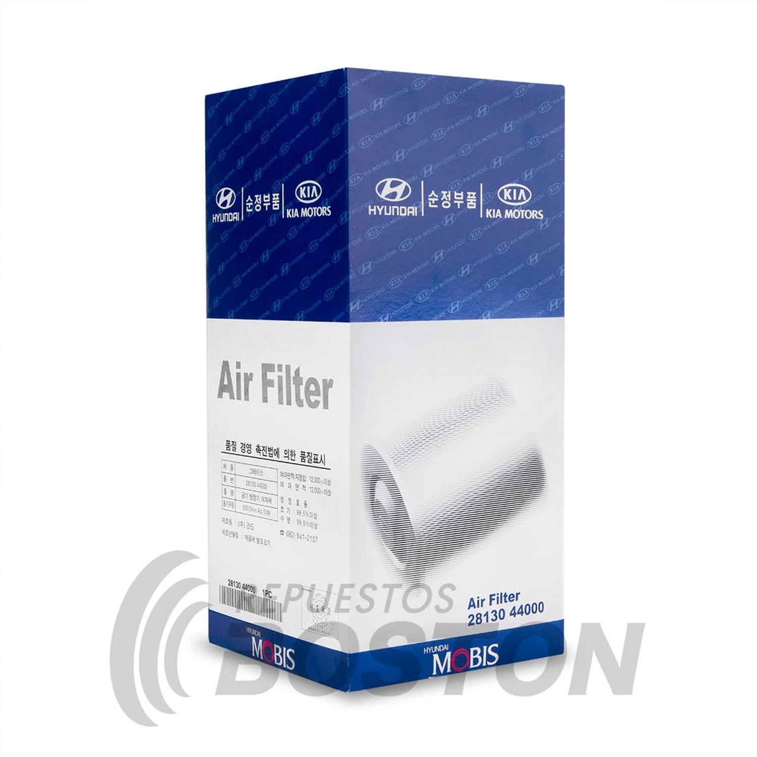 Original - Filtro De Aire Hyundai Galloper 1998 1999 2000 2001 2002 2003 2004 2005 Negro