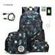 thumbnail image 1 of 3pcs/set Male backpacks high school bags for women 2023 boys one shoulder big student travel bag men school backpack sac mochila, 1 of 3