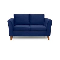 Barra Design - Sofá Ema 2C Felpa Azul