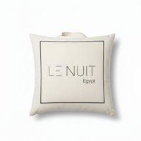 Le Nuit - Almohada 350 Gramos Algodón Egipcio 45X45 Cm Blanco