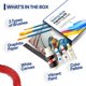 thumbnail image 4 of Kit de pintura acrílica DIY Nesting Birds de Painting4Real, 9 piezas, 4 of 9