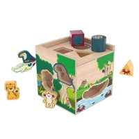 Playtive - Cubo De Habilidades De Madera Safari