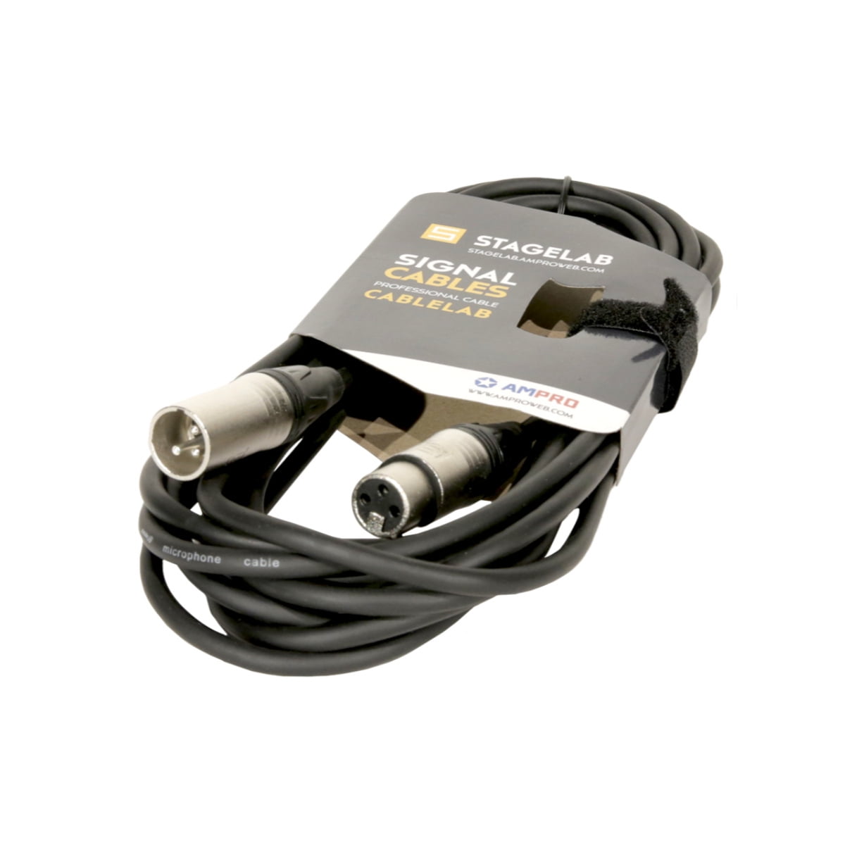 Cable Microfono Xlr 6mt Stagelab Clm-xmxf6