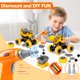 thumbnail image 2 of Camiones LUDILO desarma 4 unidades de Construction Toys para niños de 4 años, 2 of 7