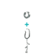 thumbnail image 2 of Pack Earcuff Rosa Argolla Unidad Plateada Piercing Moderno, 2 of 4