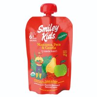 Colado Orgánico Manzana Pera Canela Gluten Free 90 Gr Smiley Kids