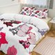 thumbnail image 1 of Hazbin Hotel 3-Piece Twin Bed Set - Includes 1 Single Comforter And 2 Pillowcases Bedding - Fade Resistant Microfiber - Hazbin Hotel, 1 of 4