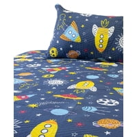 Doral - Cubrecama Quilt Primavera Verano Planteas Azul