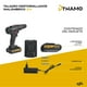 thumbnail image 4 of Kit Taladro Destornillador Inalámbrico Dynamo 21V 2 baterías, 4 of 8