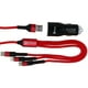 thumbnail image 2 of Cargador Auto Dual USB Cable USB Triple Salida, 2 of 4