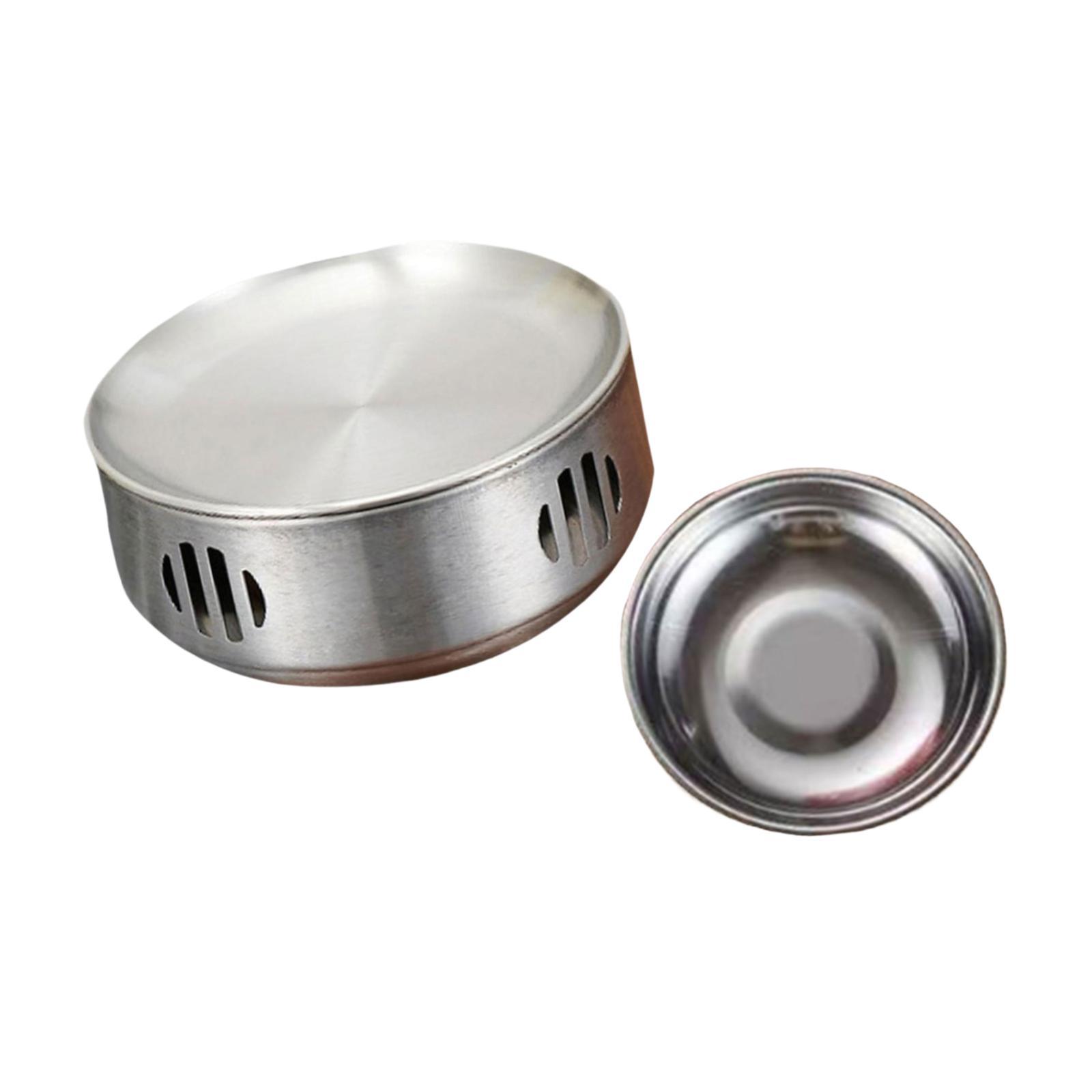 Magideal - Pot De Cocción De Alcohol Para Acampar Al Aire Libre Calefacción Para Cocinar Lágrimas Múltiples Kochrill Mini -Kocher Coreano Para Hoteles Campinghau 17 Cm