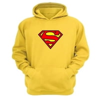 Genérico - Poleron Canguro Hombre De Hierro Amarillo Talla S Unisex