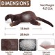 thumbnail image 2 of Peluche Ponderado CSVBTRF Nutria 18 Pulgadas 4.1 lb, 2 of 3