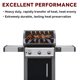 thumbnail image 3 of Rejillas de cocina Uniflasy 7638 44,5 cm para Weber Spirit/Genesis, 3 of 9