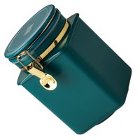 Magideal - Tarro De Almacenamiento Sellado, Bote De Café, Mantenimiento Fresco, Gran Capacidad Para Granos De Café, , Azúcar, De Alimentos Sec , Azul Morandi Azul