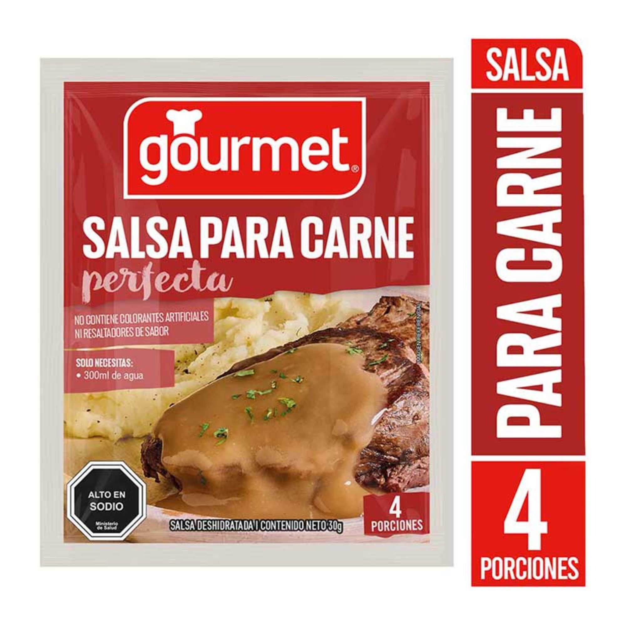 Salsa Carne (4 Porciones) Sobre 30 g Gourmet