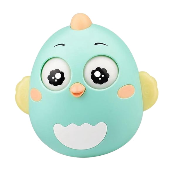 Baby Early Learning Crisp Lovely Chick Tumbler Doll Para 0 3 A?os Baby Green