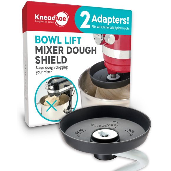 Dough Hook Shield KNEADACE para batidora KitchenAid con adaptadores
