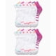 thumbnail image 2 of Calcetines Quarter Para Niñas Paquete De 12 Unidades Stretch Performance, 2 of 7