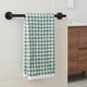 thumbnail image 2 of REGALWOVEN Toallas de Mano de Algodón Puro con Diseño de Pata de Gallo, 28" x 13" Toallas Decorativas Suaves y Absorbentes para Baño, Hogar, Cocina, Gimnasio, Spa Verde Paquete de 4, 2 of 7