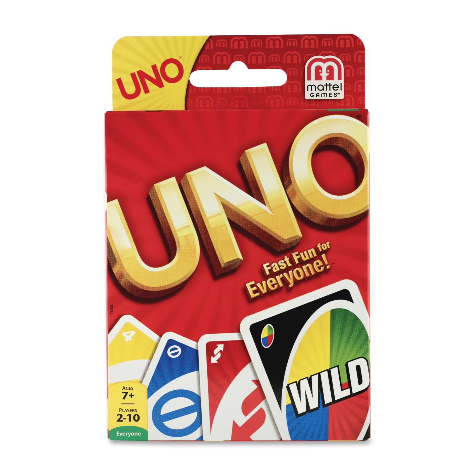 Juego De Cartas Mattel Uno Con 112 Cartas