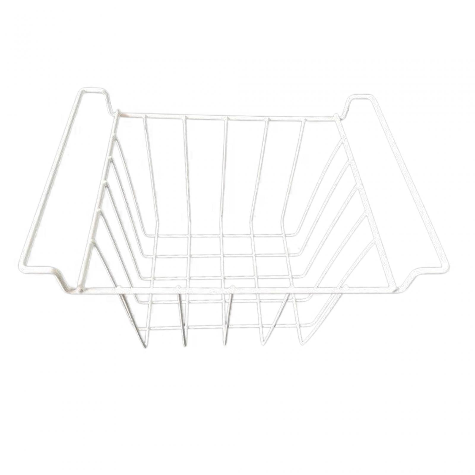 Magideal - Cesta Para Congelador, Contenedor Organizador Portátil, Divisor, Cesta De Almacenamiento De Alambre De Metal, Organización De Despensa Para Congelador 32cm