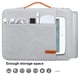 thumbnail image 2 of Funda para portátil Lacdo 360° con protección de 15-15,6 pulgadas, gris, 2 of 7