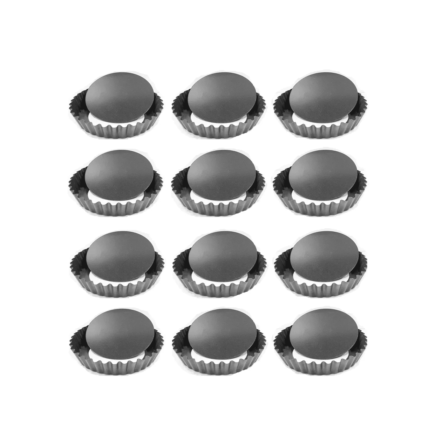 Importclick - Pack 6 Moldes Desmontable Individual Repostería 10,5 Cm