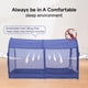 thumbnail image 4 of Carpa Mosquitera Para Cama Azul Marino Individual 190 X 99 X 120 Cm, 4 of 9