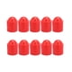 thumbnail image 5 of 10x cubierta de punta de billar, Protector de varillas de tacos de billar, parte protectora de varillas de billar, cubierta de protección de cabeza de Rojo, 5 of 5