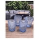 thumbnail image 2 of Juego de 4 vasos acrílicos LeadingWare Paisley (380 ml), 2 of 4