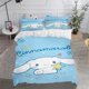 thumbnail image 1 of v2874 Bed Sheets Cinnamoroll Bedding Set for Teen Bedroom % Polyester Decor Ultra Soft Comfortable New Designer Various Size 3-Piece Bedding Set (1 Duvet Cover + 2 Pillow Shams) Bed Sheets ju2874, 1 of 5