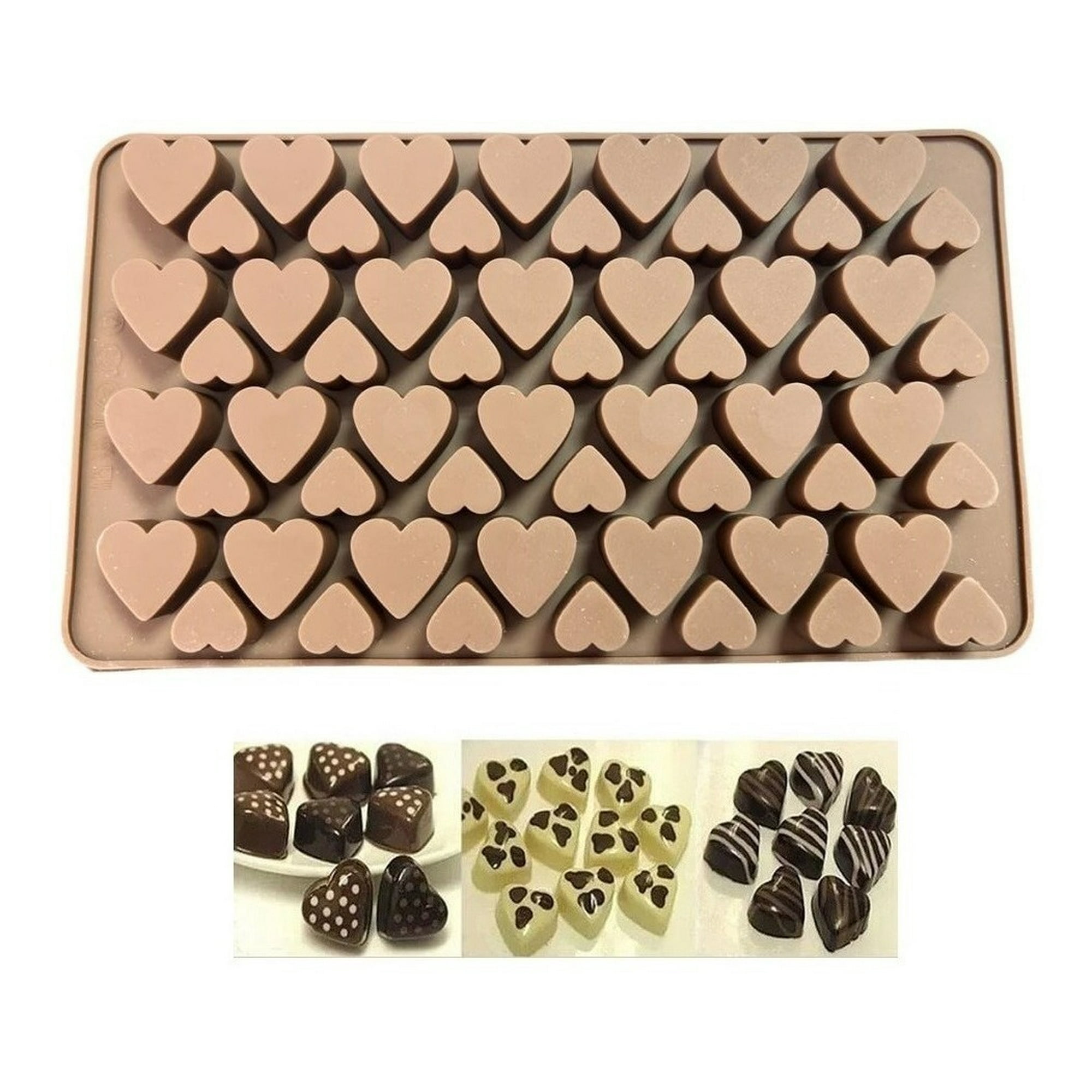 Genérico - Molde De Silicona De Corazon Molde De Corazon Molde Corazón