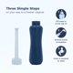 thumbnail image 2 of Bidet portátil LUXE Bidet de 450 ml, ergonómico y antideslizante, 2 of 6