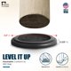 thumbnail image 4 of Nivelador para muebles Stable the Table, paquete de 6, gris, cuadrado, 4 of 7