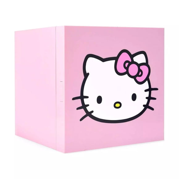 Minirefrigerador Sanrio Hello Kitty Pink De 6 7 Litros Con Una Sola Puerta