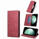thumbnail image 1 of Funda tipo cartera con bloqueo RFID para Samsung Galaxy A57 5G Con tapa abatible, portatarjetas, cierre magnético, TPU y soporte Rojo, 1 of 6